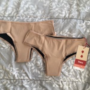 Thinx Cheeky Underwear 2 pairs
